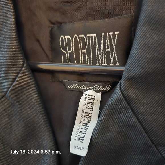 Sportmax for Holt Renfrew Coat/Jacket - Picture 3 of 5